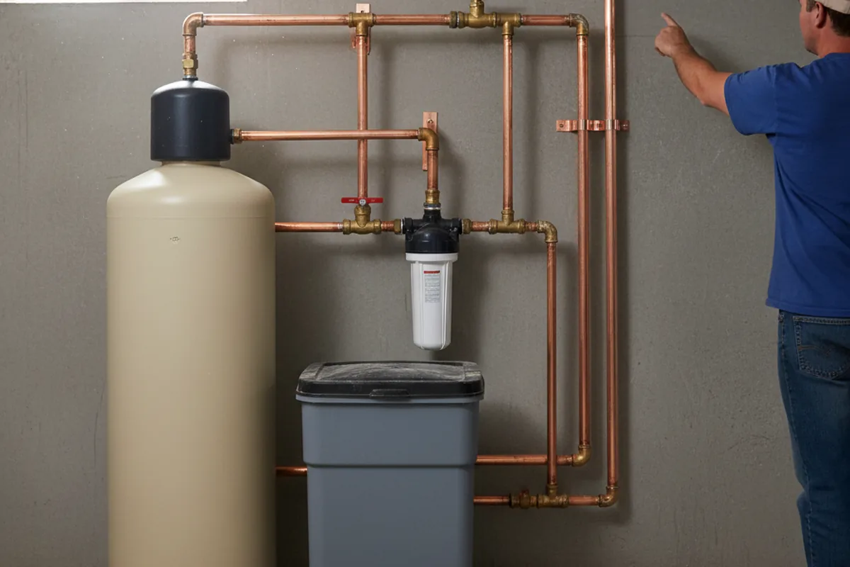 Whole-house water treatment system installed in Dawsonville